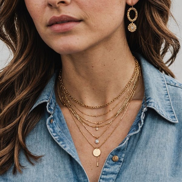 Quelles techniques pour porter des colliers multi-rangs sans encombrer le cou?